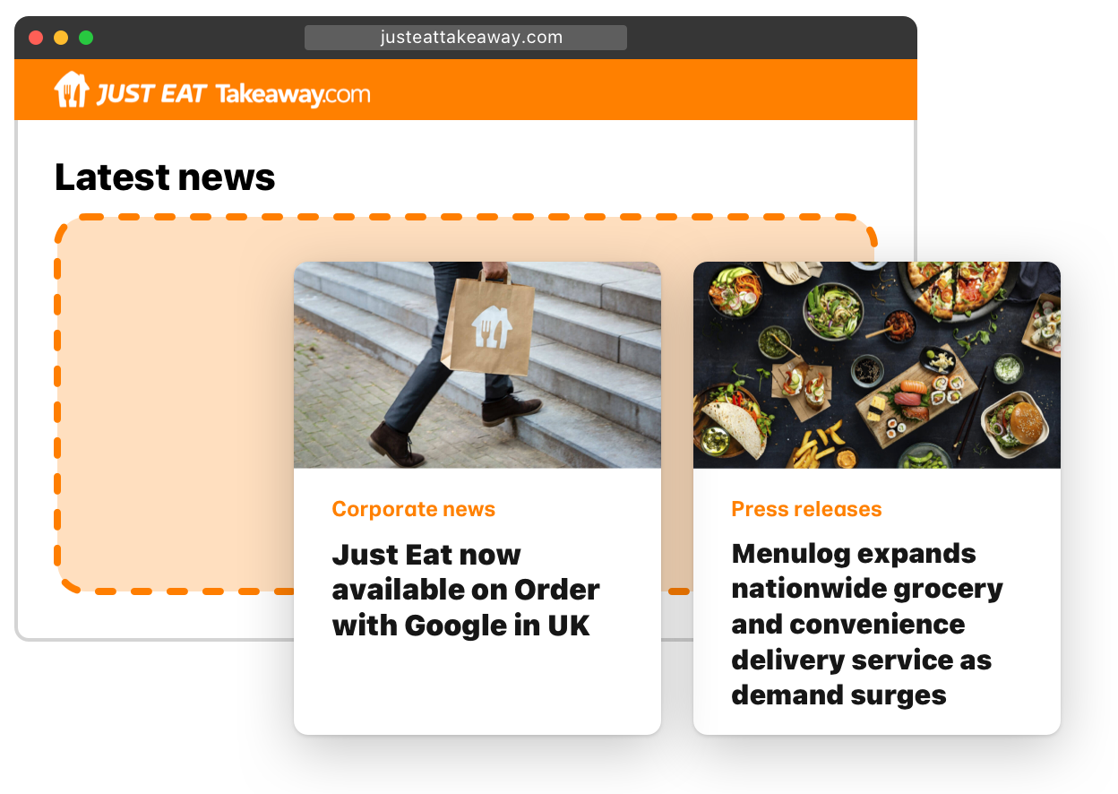 Integrate news into website