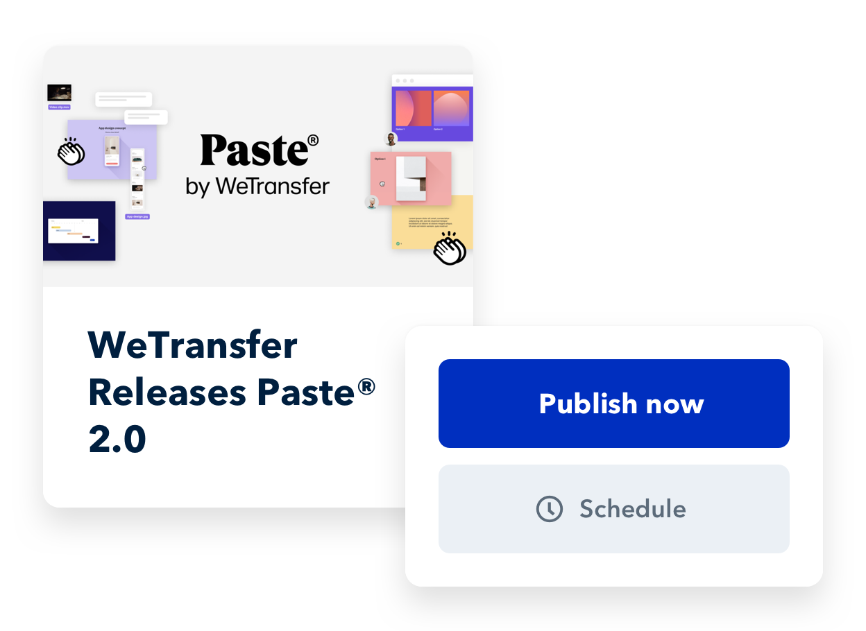 Publish news in seconds