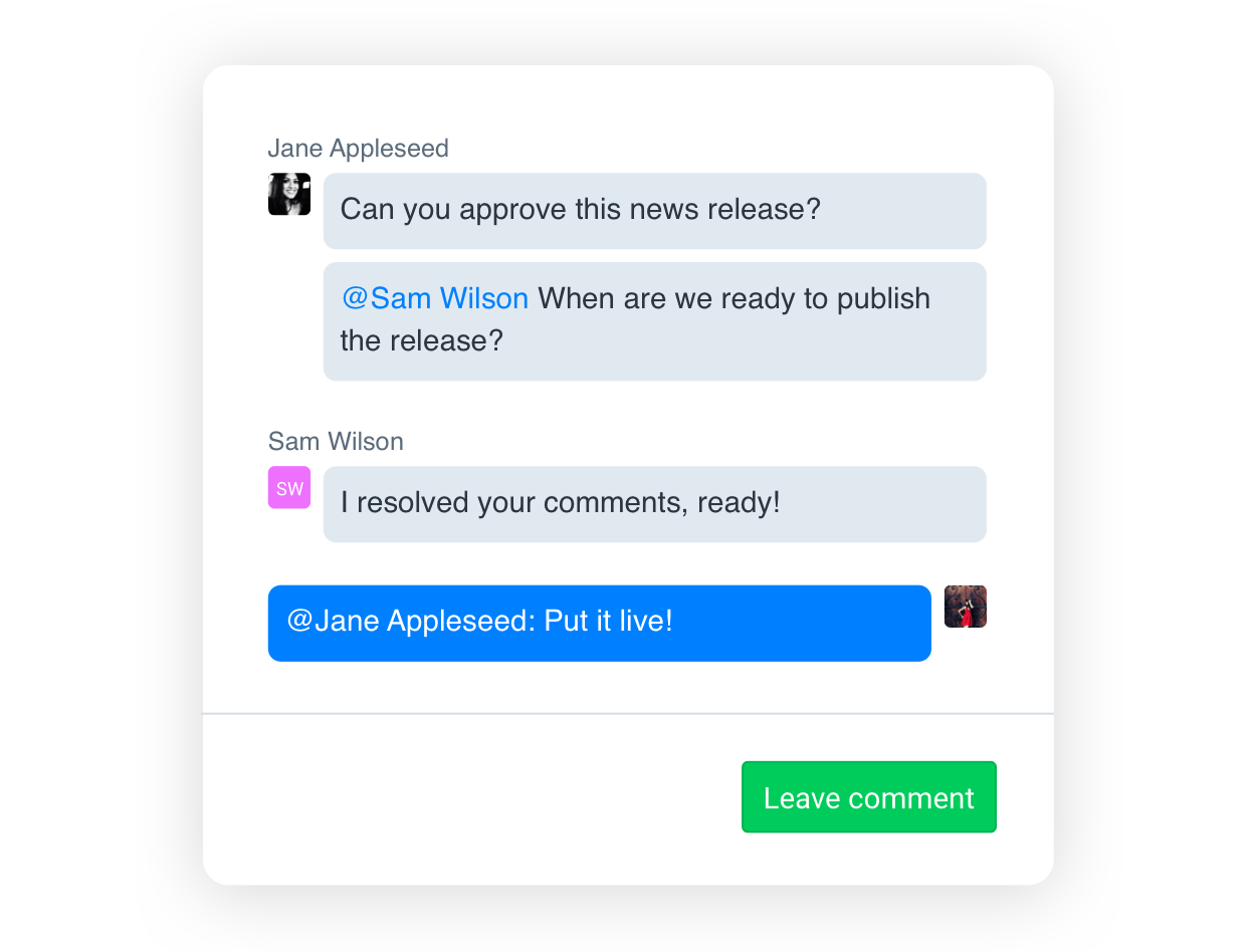 Everyone up to speed