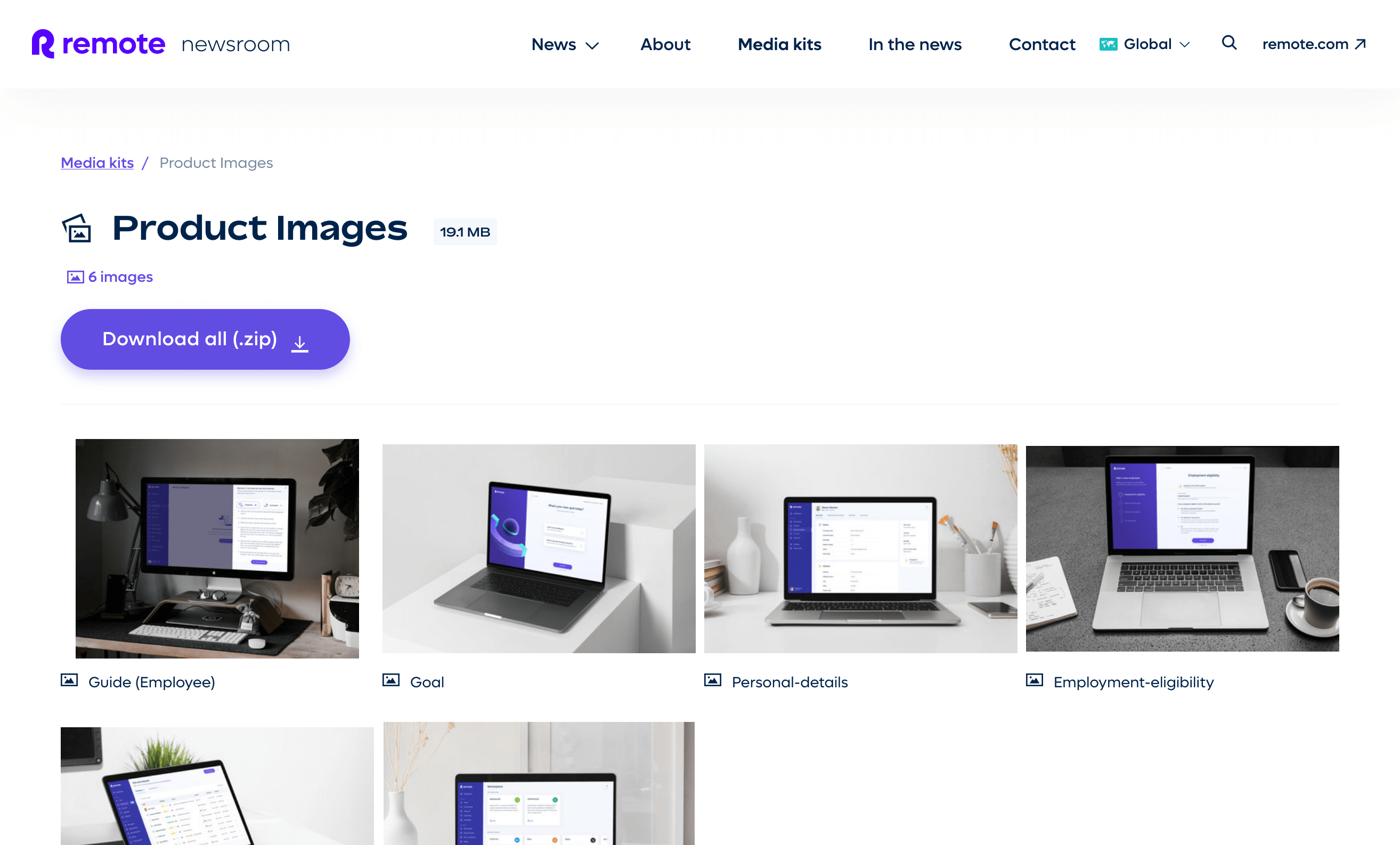 remote media kit for team